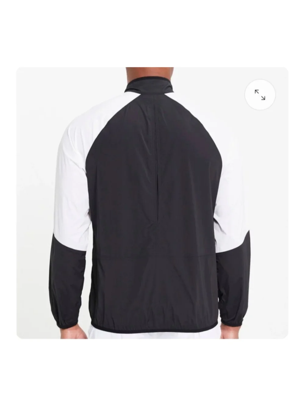 Men's REDVANLY Windbreaker XL Black & White